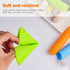 CoguZed 3pcs Silicone Garlic Peeler Tube Roller, Effortless Skin Remover, Garlic Roller, Garlic Rocker, Easy-Clean