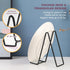 Plate Holder Easel Display Stand, 8 inch Metal Stands for Tabletop Pictures, Black Iron Easels, 2 Pack