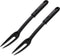 Nylon Fork with Plastic Handle, Heat Resistant, Ideal for Non-Stick Pots and Pans (Pack of 2) - By Ram Pro