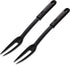 Nylon Fork with Plastic Handle, Heat Resistant, Ideal for Non-Stick Pots and Pans (Pack of 2) - By Ram Pro