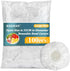 100 Bowl Covers for Bread Proofing, Large Plastic Wrap for Sourdough Baking, Reusable Plate Covers