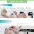 2-Pack Hook LAB Strong Adhesive Shower Razor Holder, Waterproof Wall Hooks for Bathroom, Reusable & Removable No-Drill