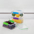 Sistema Food Storage, Polypropylene Assorted, 1L x 3