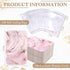 ZYNERY 100 PCS Keychain Display Cards with Self-Sealing Bags, 3 x 4.7 Inch Keychain Holder for Jewelry Display