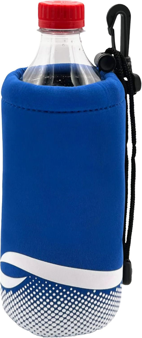 Proactive Sports Neoprene Bottle Holder with Drawstring and Bag Clip for 16-20oz