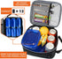 opux Insulated Lunch Box for Men Women Adult, Compact Lunch Bag for Kids, Soft Lunch Cooler Bag in Heather Purple