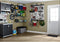 Rubbermaid FastTrack Rail Access Bin for Garage Organization of Sports Equipment, Gardening Supplies, and Home Storage