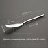 IMEEA Set of 4 Stainless Steel Butter Knife Spreaders, 6.5-Inch Cheese Knives