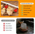 Pack 6 1/8 Inch Chicken Waterer Cups, of Chicken Waterer PVC Tee Fittings, with FTP Threads, Automatic Chicken Water