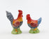Appletree Design Barn Yard Rooster Salt and Pepper Set, 2-Inch and 2-1/2-Inch