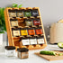 Talented Kitchen 272 Spice Labels Stickers, Clear Preprinted for Kitchen Spice Rack Organization