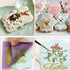 Plaque Frame Cookie Cutter Set, 4Pcs/Set, Stainless Steel Pastry Biscuit Cutters Mold (Style 2)