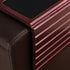 GEHE Couch Arm Tray Table, Flexible/Foldable Sofa Armrest Tray, Couch Armrest Table Cup Holder Great for Drinks Snacks