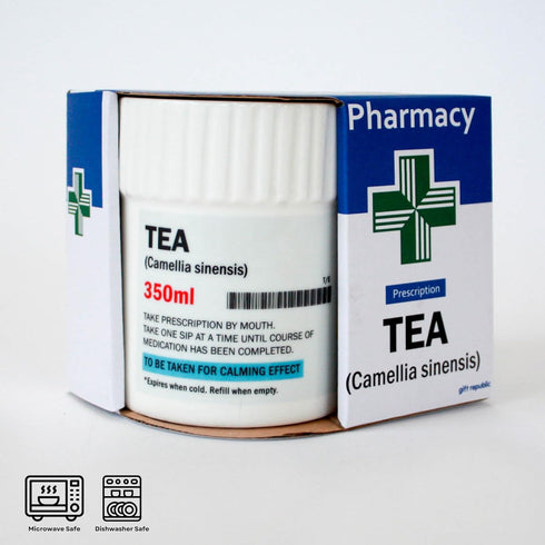 Gift Republic Multicolor Pill Pot Tea Mug