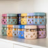 6-Pack 10 oz Gemice Overnight Oats Containers with Lids and Silicone Sleeves, Glass Mason Jars with Airtight Lid