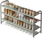 INGIORDAR Shoe Rack 3 Tier Long Storage Organizer Wide Metal Shoe Shelf