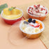Beasea Aluminum Foil Cups Lids 100pcs, 4.5 Inch Disposable Plastic Souffle Cup Ramekin Cup Cupcake Baking Cup Lids by Beasea