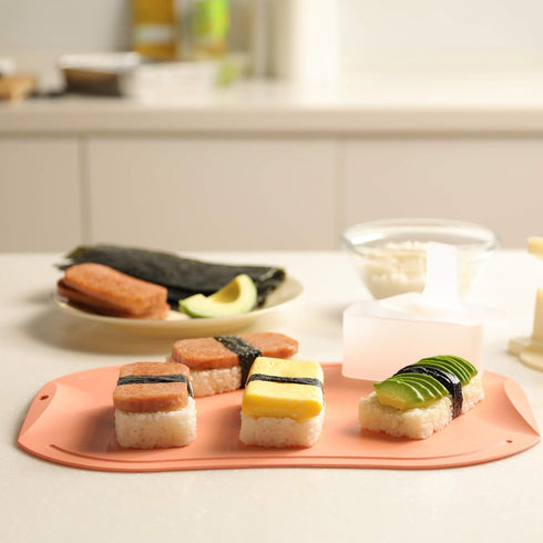 GABO Non Stick Musubi Maker, Press Mold, Certified Safety, Non Toxic, BPA Free, White