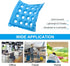 PATIKIL Inflatable Seat Cushion, 2 Pack Portable Air Chair Cushions for Home Wheelchairs Office Chairs, Blue