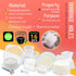 16 5 pcs Cheese Making Kit for Beginners - Soft Cheese Form Molds for Cheese Making + Thermometer + Hard Cheese Mold