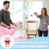VioraWhite 22 Pcs Funny Baby Shower Diapers Games Activities Fun Bridal Shower Games How Many Plushies Can You Catch