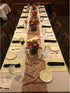 PartyDelight 12" X 72" Rose Gold Sequin Table Runner for Wedding Party Bridal Baby Shower Events