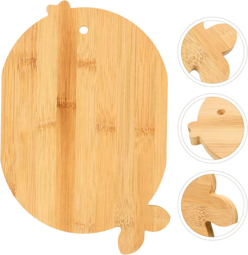 Cheese Board Wood Cutting Board, Fish Shaped Bread Board, Charcuterie Board, Chopping Board for Serving Food