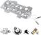 Dryer Heating Element (DC47-00019A) for Samsung, Thermal Fuse (DC96-00887A) and Thermostat (DC47-00018A) Dryer Repair
