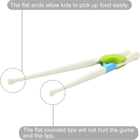 PandaEar Kids Training Chopsticks, 2 Pack for Children and Adults