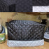 Black Bread Maker Cover - 17x11x15 Inches Clip Cotton Polyester Quilted Toaster Oven Dust Cover for Kitchen Small
