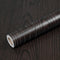 Homease Brown Black Wood Contact Paper, 24 x 196 in, Self-Adhesive Wallpaper for Furniture and Cabinets