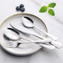 Wildone 30-Piece Silverware Flatware Cutlery Set, Stainless Steel Tableware Utensils Service for 6, Includes Dinner