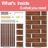 32 Inch Set 4, Fixwal Nursery Book Shelves, Floating Bookshelves for Wall of Baby Nursery & Playroom Decor, Solid Wood