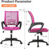 PayLessHere 360 Home Office Chair Desk Computer Chair Adjustable Ergonomic Chair Lumbar Support Armrest Executive