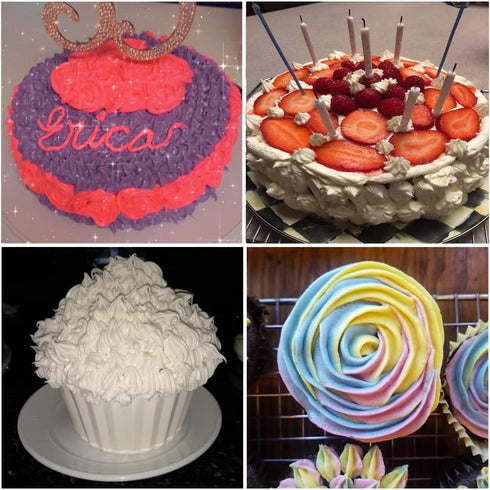 Piping Bag and Tips Cake Decorating Kit, Includes Cupcake Icing Tips with Pastry Bag