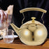 DOITOOL Stainless Steel Tea Kettle 1.5L, Classic Food Grade Stovetop Teapot with Infuser and Ergonomic Handle