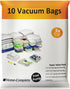 Vacuum Storage Bags, Space Saving Air Tight Compression to Organize Clothes, Linens, Seasonal Items by Everyday Home