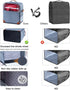 BAGSPRITE Stand Mixer Cover with Appliance Sliders Base, Compatible with KitchenAid Mixer, Storage Bag with Pockets