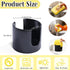 Countertop, 2pcs Ceramic Sponge Holder for Kitchen Sink - Dishwasher Safe Porcelain Dish Sponge Caddy Minimalist