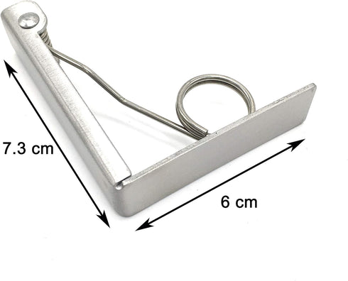 Tablecloth Clips, Set of 6 Extra Large Table Cover Cloth Clamps for Home Party & Picnic (Up to 2.4")