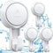 LUXEAR Reusable Suction Cup Hooks, Heavy Duty Hook for Bathroom, Kitchen, 4 Pack