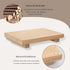 Small Wood Tray Pedestal Stand, Farmhouse Bathroom Decor, Decorative Wooden Riser for Kitchen Soap Dish Holder