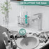 Electric Toothbrush Holder for Bathroom, Stainless Steel Organizer Storage Cup for Countertop Sink