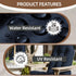 50x21x4 Inch Outdoor Adirondack Chair Cushion, Rocking Chair Cushions, High Back Patio Soft Seat Pad with Ties, Indoor