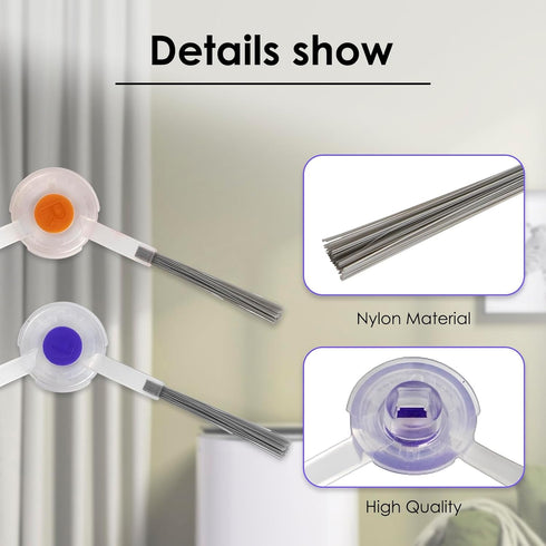 (10 Pieces) Replacement Side Brush Compatible with Narwal Freo/Freo X Vacuum Cleaner
