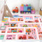 Car Play Mat Kid Playroom Rug Non Slip Road Rugs for Kids