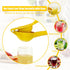 JIEJIE Lemon Squeezer - Lemon Juicer - Metal Manual Hand Juicer Tool, Lemon & Lime Squeezer,Kitchen Tools for citrus
