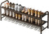 INGIORDAR Shoe Rack 2 Tier Long Storage Organizer Wide Metal Shoe Shelf