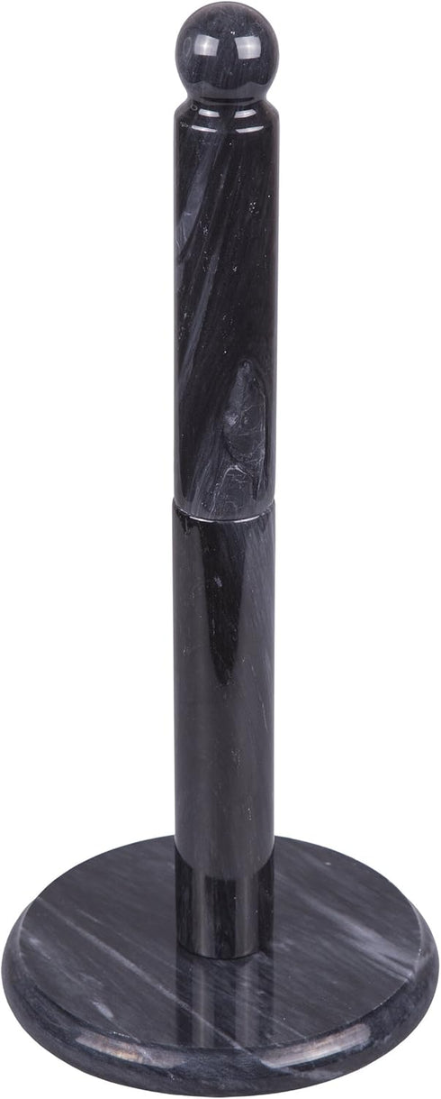 Creative Home Natural Marble Upright Paper Towel Holder 12.5" H 6" Dia