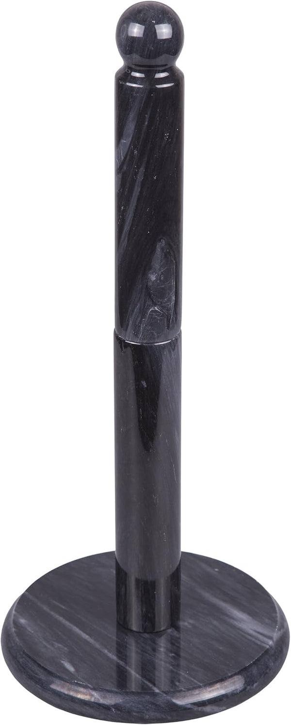 Creative Home Natural Marble Upright Paper Towel Holder 12.5" H 6" Dia